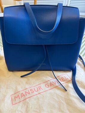 Mansur Gavriel Cobalt Blue Lady Bag